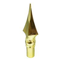 Plastic Fancy Spear Pole Ornament