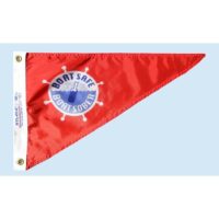 Boat Safe Sober Pennant Flag - Grommets