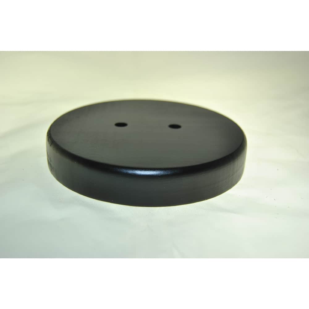 Round Wooden Flag Base 3 Round Wooden Flag Base for Miniature Flags