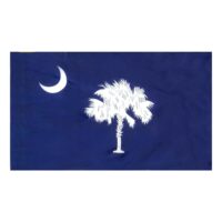South Carolina Flag - Pole Hem