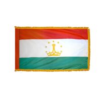 Tajikistan Flag - Fringe