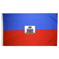 Haiti Government Flag - Grommets