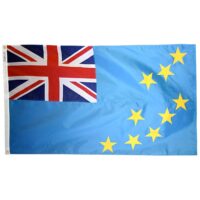 Tuvalu Flag - Grommets