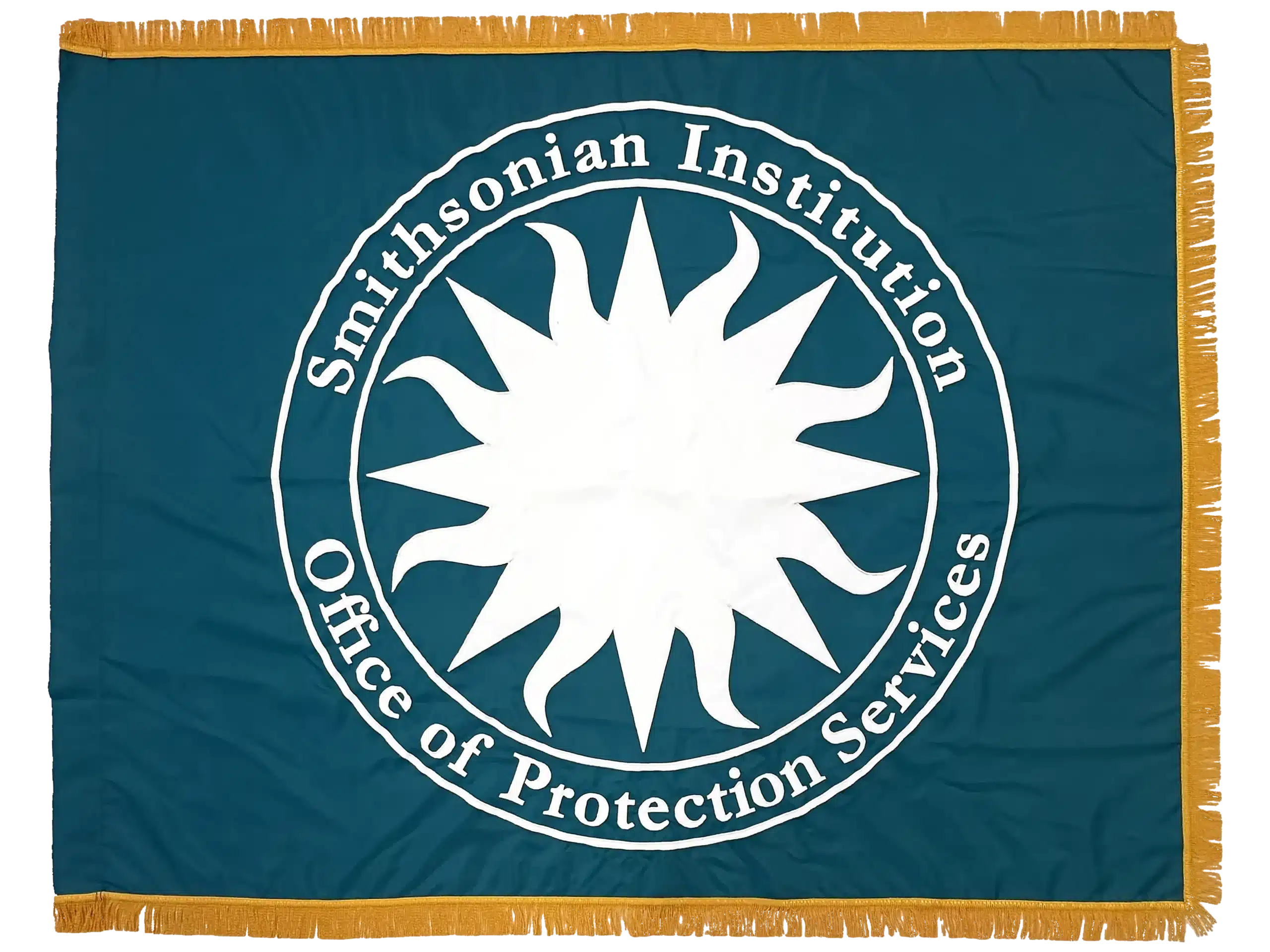 Smithsonian Institution (OPS)- Sewn Flag 1 Smithsonian Institution Office of Protection Services (OPS) - Sewn Flag