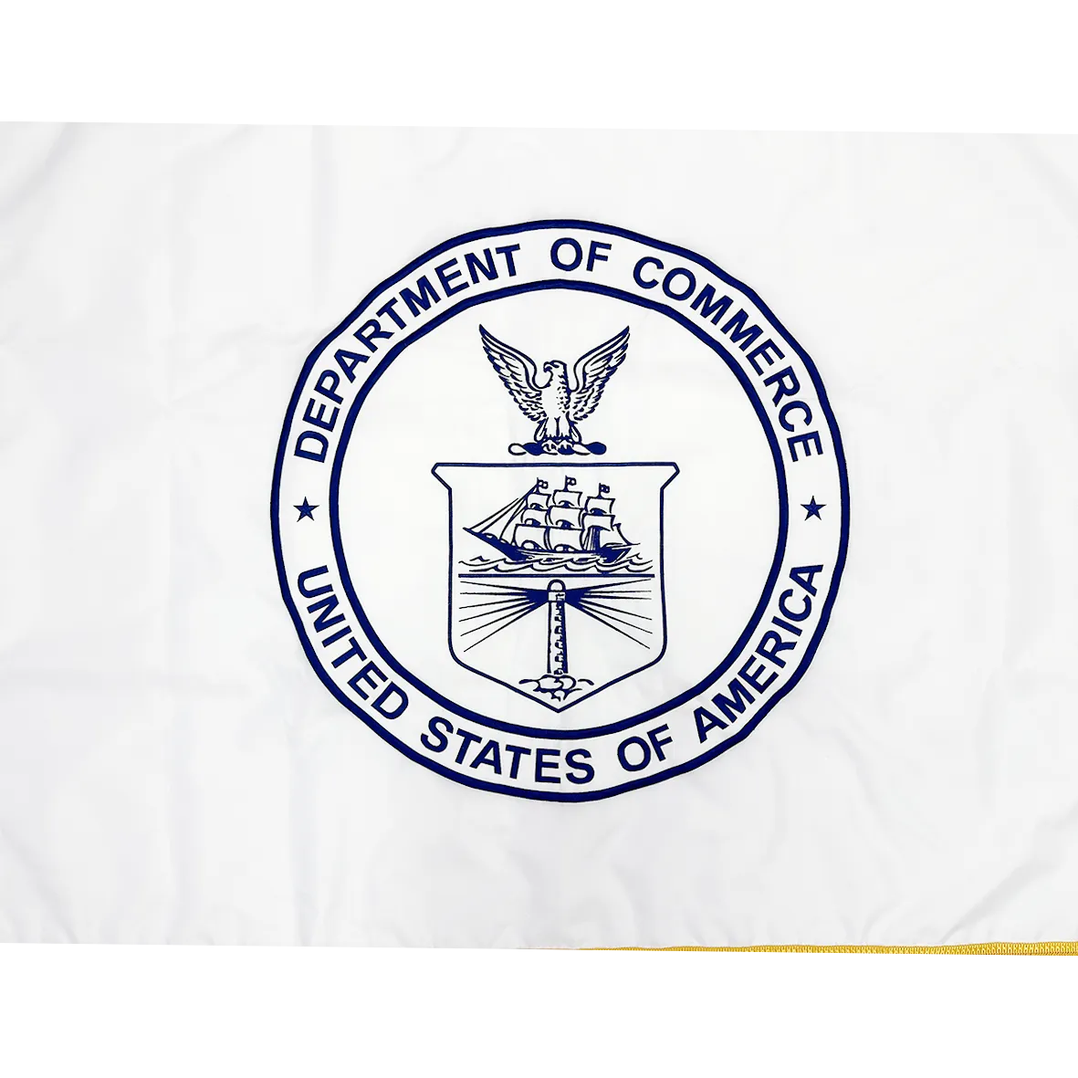U.S. Department of Commerce - Pole Hem Flag 2 U.S. Department of Commerce Pole Hem Flag, view 2