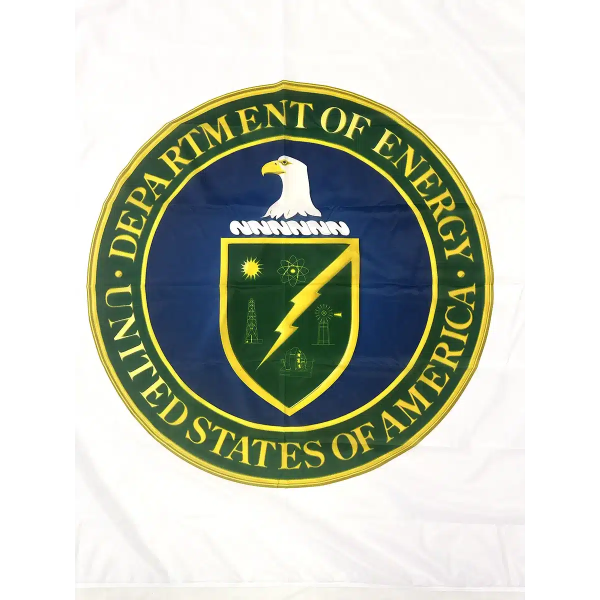 U.S. Department of Energy (DOE) - Grommets Flag 2 U.S. Department of Energy (DOE) Grommets Flag, view 2