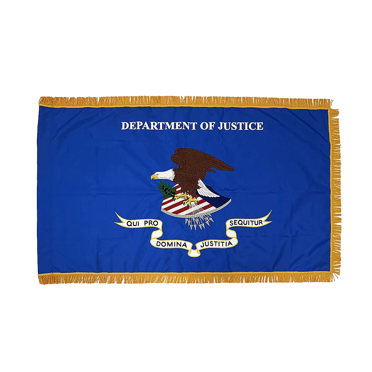 U.S. Department of Justice (DOJ) - Pole Hem Flag 1 U.S. Department of Justice (DOJ) Pole Hem Flag