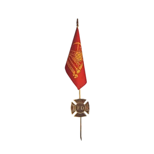 12x18 IN Fireman Loyalty Flag Mounted