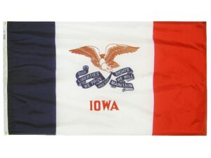 12x18 Inch Nylon Iowa
