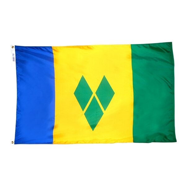 2x3 Foot Nylon St Vincent And The Grenadines