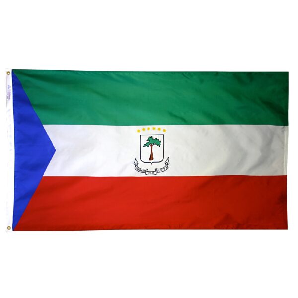 3x5 Foot Nylon Equatorial Guinea Government
