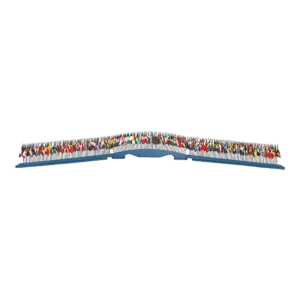 193 United Nations Members Flag Set - 4x6 IN Flags Mounted