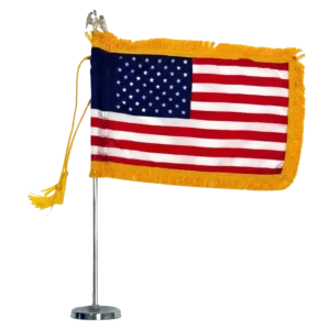 Magnetic Fender Flag Set, 18 IN Staff, 8 IN x 12 IN Flag