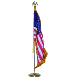Auto Fender Flag Set Magnetic Vehicle Flag Holder