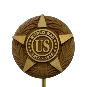 WWI Grave Marker - bronze