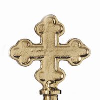 Brass Botonee Cross