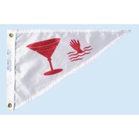 Cocktail Pennant Flag - Grommets