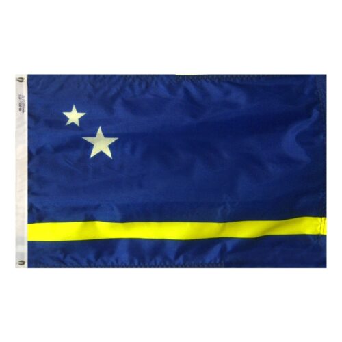 Nylon Curaçao Flag Grommets Finish