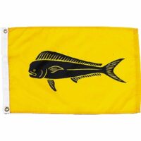 Dolphin Flag - Grommets