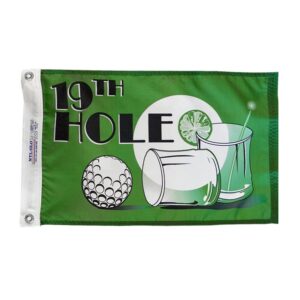 New 19th Hole Flag Grommets Finish