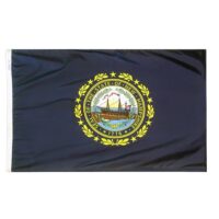 New Hampshire Flag - Grommets