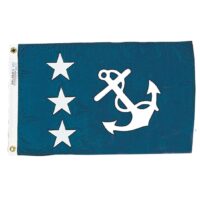 Past Commodore Flag - Grommets