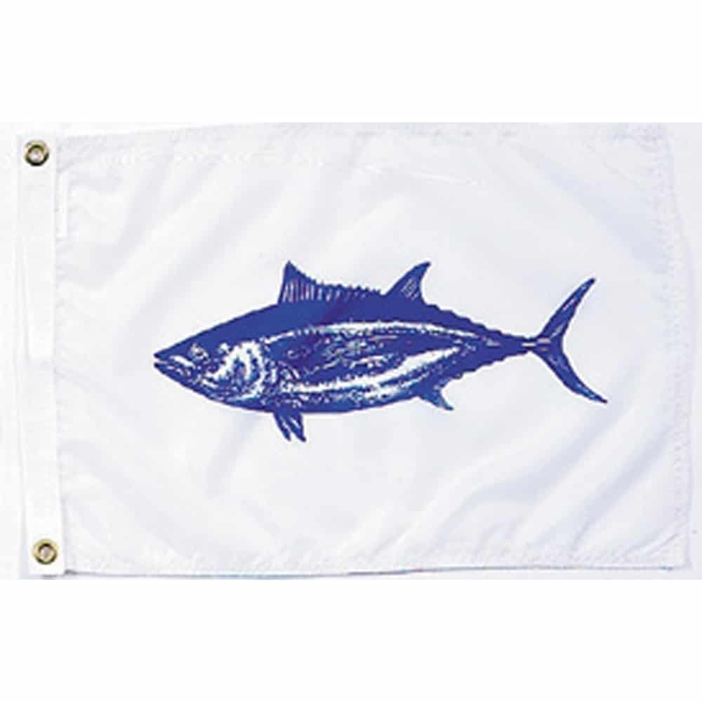 Tuna Flag - Grommets 2 Tuna Flag Grommets Finish
