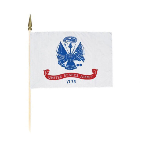Mounted Army Flag Stick