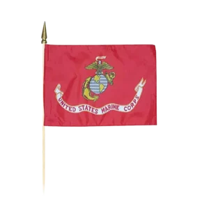 12x18 IN United States Marine Corps Stick Flag