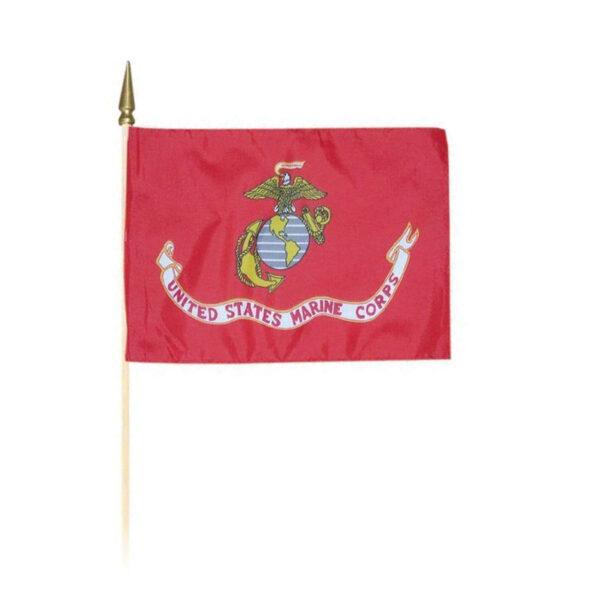12x18 Inch US Marines Stick Flag
