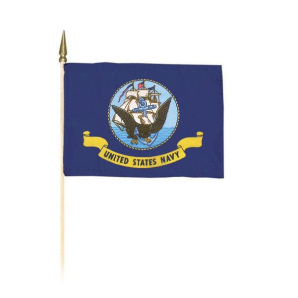 12x18 Inch US Navy Stick Flag