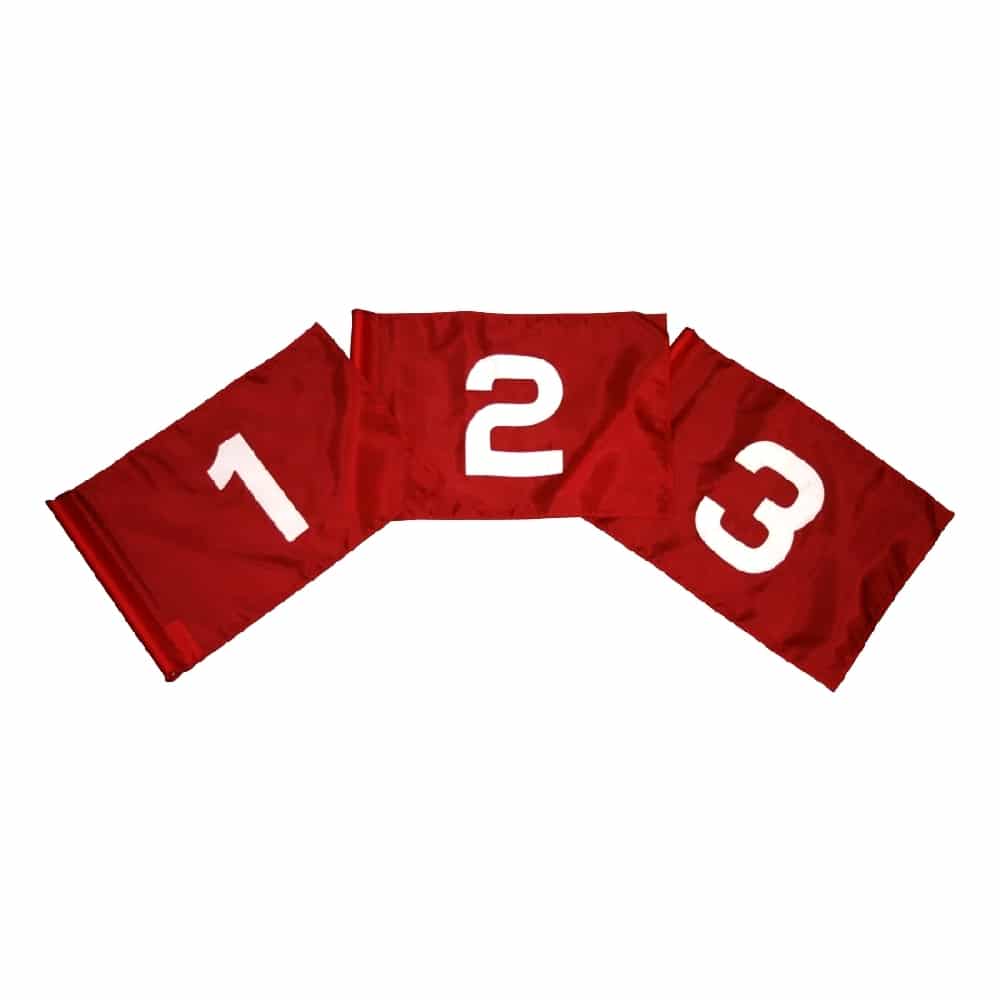 Golf Flags Set 1-9 2 Golf Flags Set 1-9