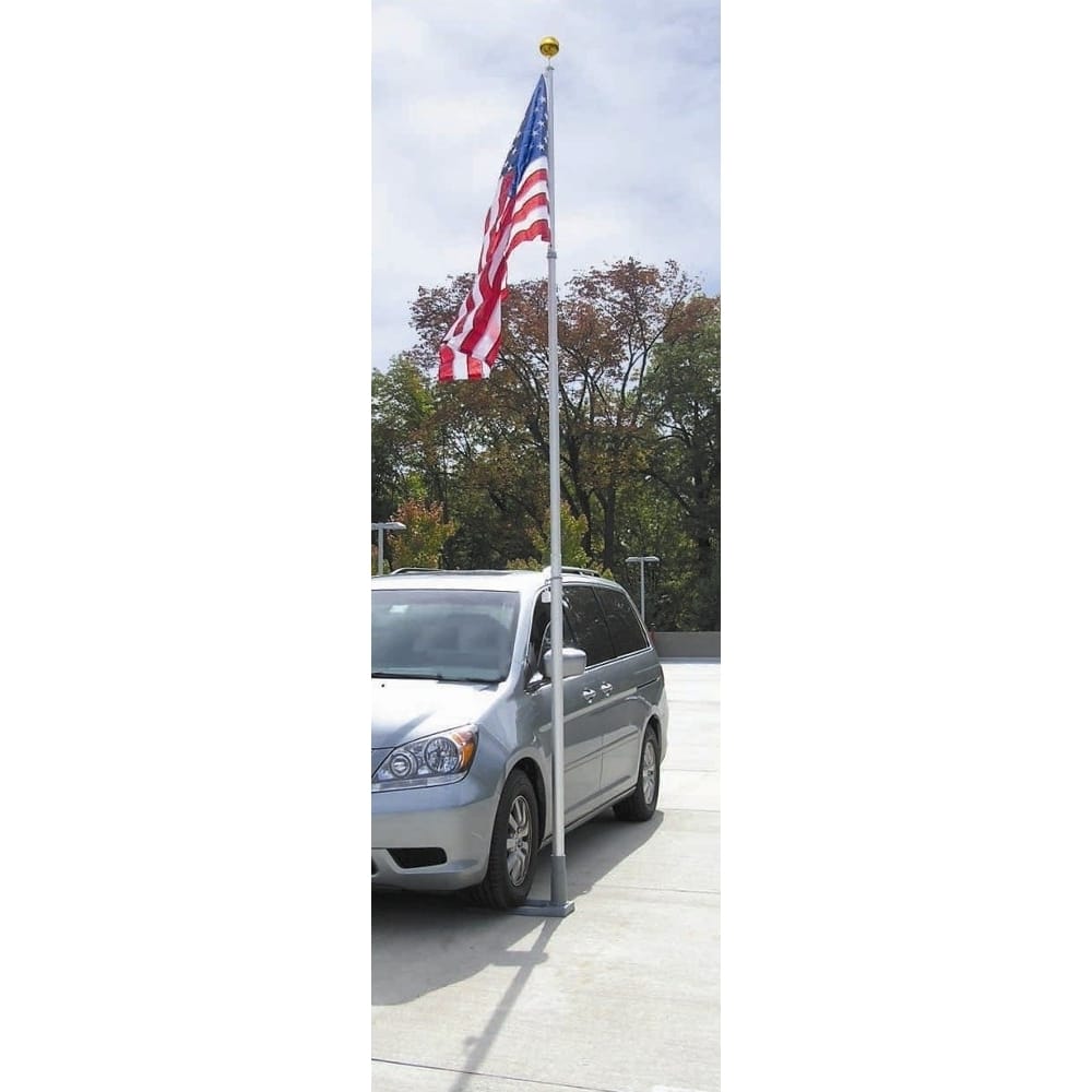 Multi-Use Telescoping Flagpole 2 19 Foot Multi-use Telescoping Flagpole