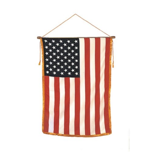 Nylon American Banner Fringe Mounted Finish