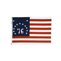 Bennington Embroidered Flag - Grommets