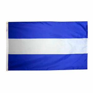Nylon Nicaragua Civil Flag Grommets Finish