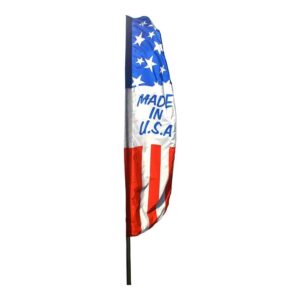Made in USA Feather Flag