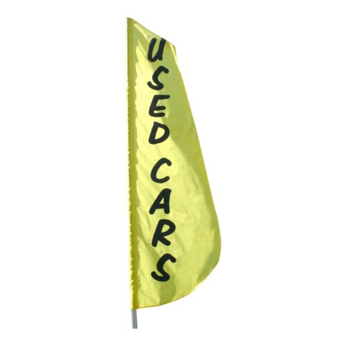 Used Cars Feather Flag