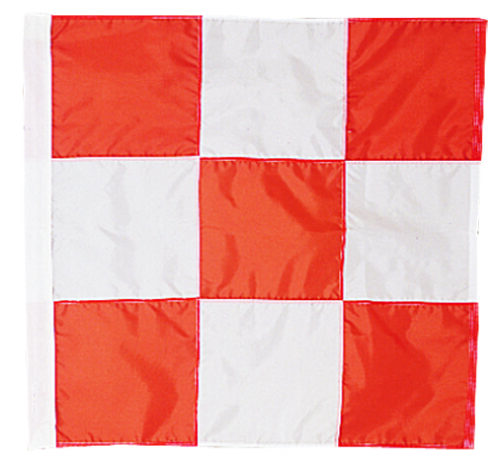 International Danger Airfield Vehicle Flag Pole Hem Finish