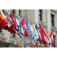 193 United Nations Members Flag Set - Grommets