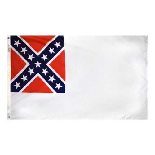 2nd Confederate Flag Grommets Finish