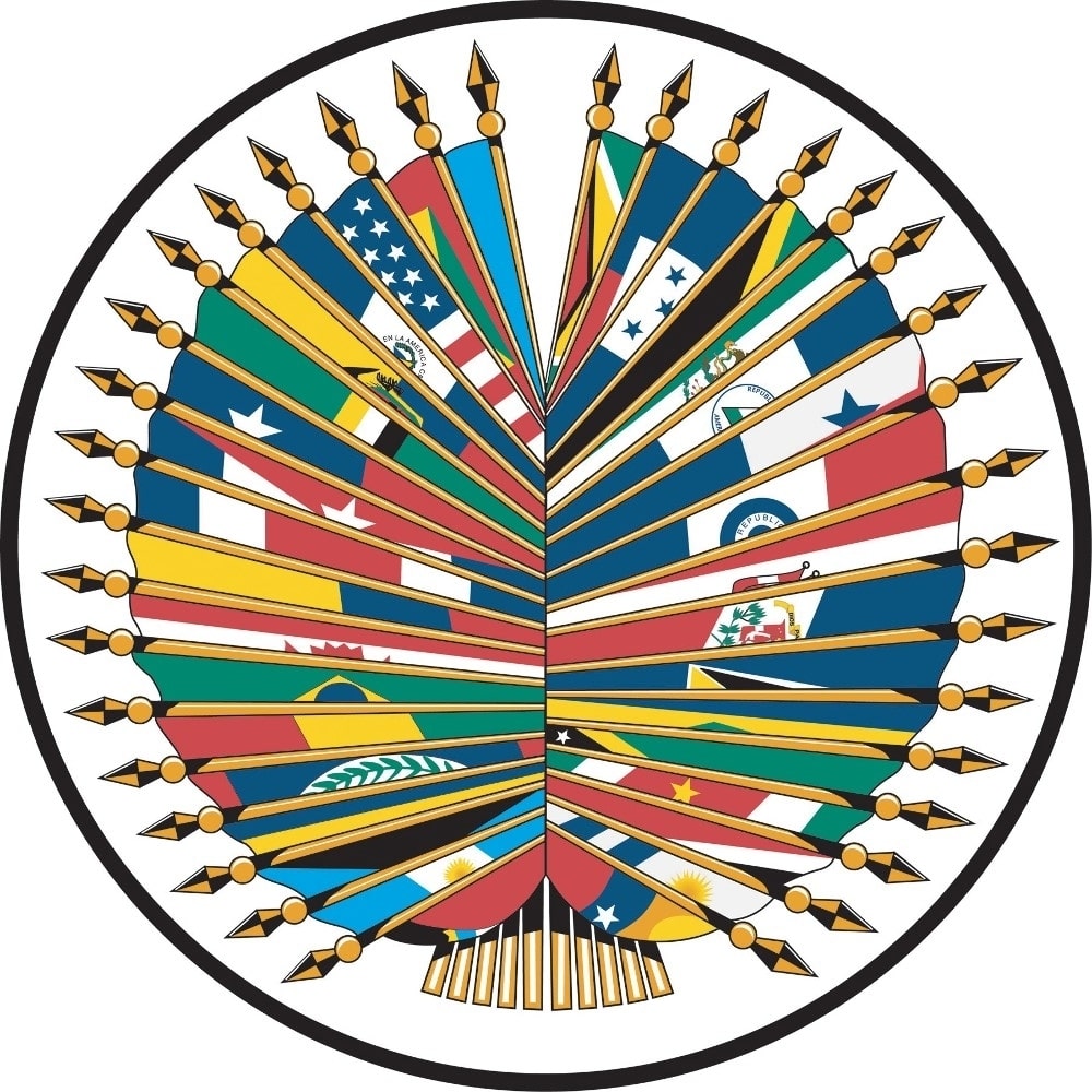 35 Organization of American States Member Nation Flag Set - Grommets 2 35 Organization Of American States Member Nation Flag Set