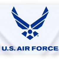 US Air Force Wings Logo Flag - Grommets