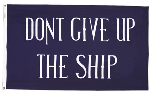 Commodore Perry Flag Grommets Finish