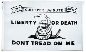 1775 Culpeper Flag Grommets Finish