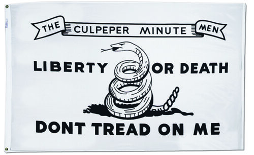 1775 Culpeper Flag Grommets Finish