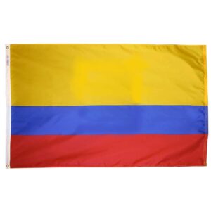 Nylon Ecuador Civil Flag Grommets Finish