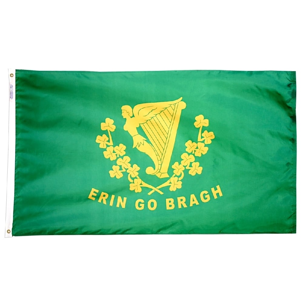 Erin go Bragh Flag - Grommets 2 Erin go Bragh Flag Grommets Finish