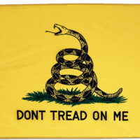 Nylon Gadsden Flag - Grommets