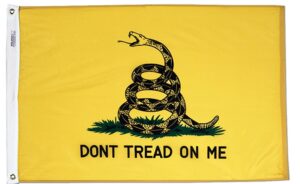 Nylon Gadsden Flag Grommets Finish